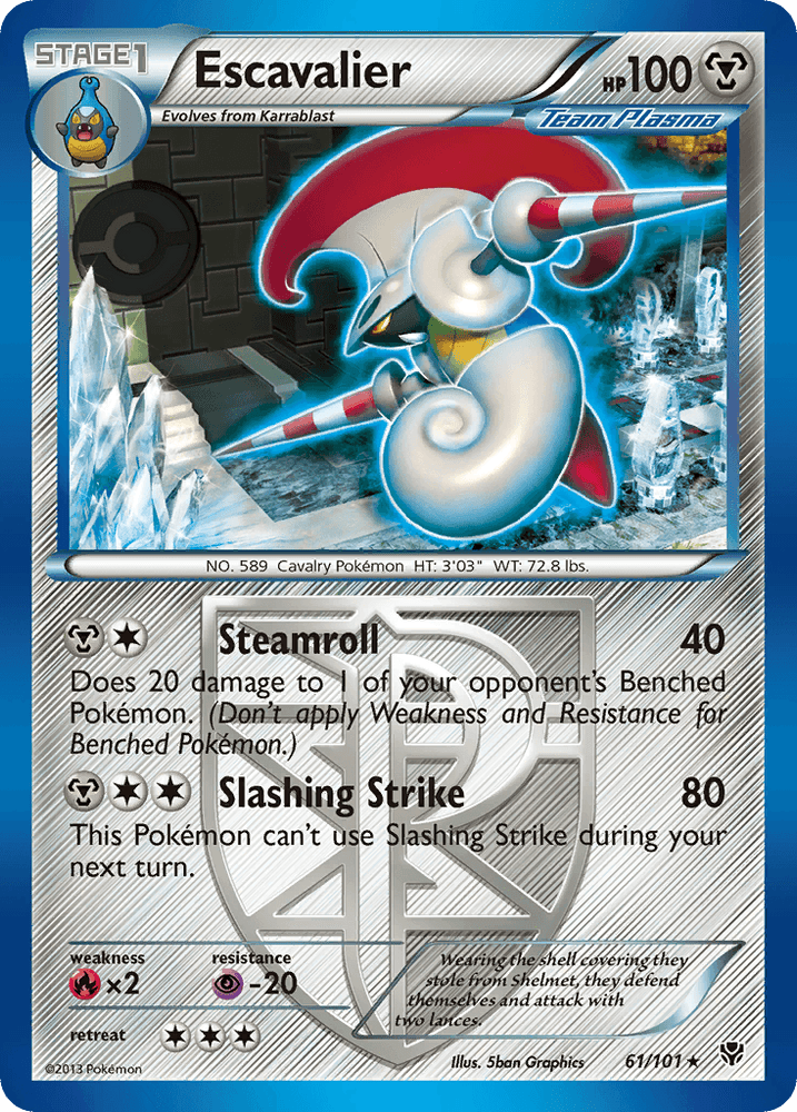 Escavalier (61/101) [Black & White: Plasma Blast] (Online Only)