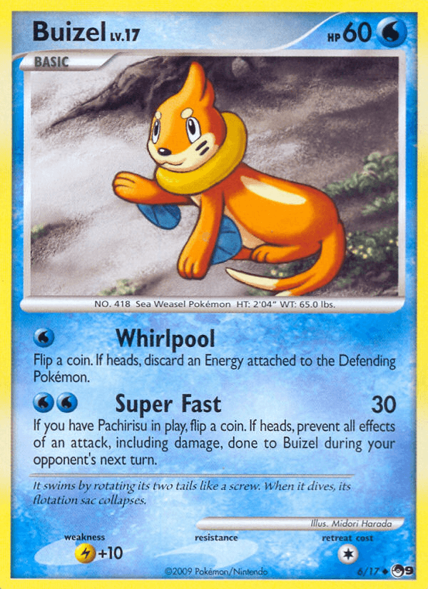 Buizel (6/17) [POP Series 9] (Online Only)