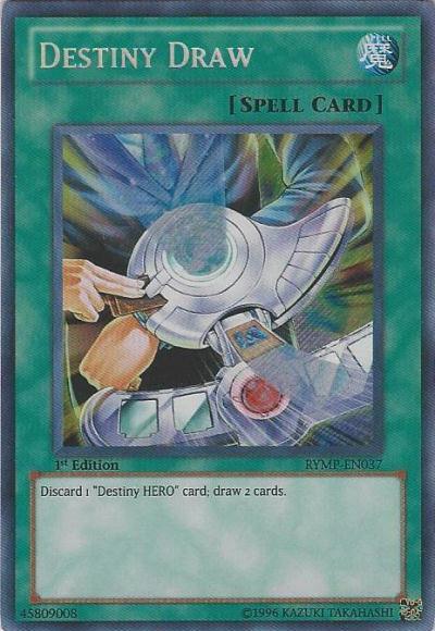 Destiny Draw [RYMP-EN037] Secret Rare (ONLINE ORDER ONLY)