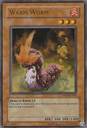 Warm Worm [TF04-EN001] Super Rare (ONLINE ORDER ONLY)