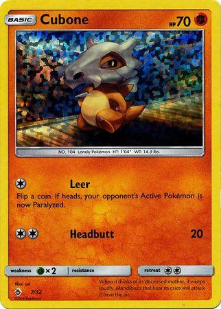 Cubone (7/12) [McDonald's Promos: 2018 Collection] (Online Only)