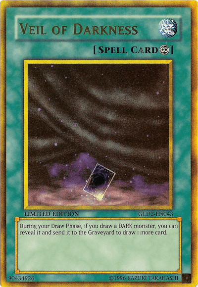 Veil of Darkness [GLD2-EN043] Ultra Rare (ONLINE ORDER ONLY)
