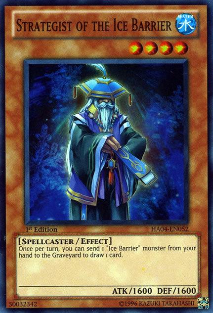 Strategist of the Ice Barrier [HA04-EN052] Super Rare (ONLINE ORDER ONLY)