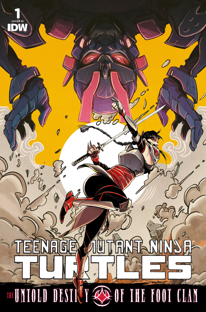 Teenage Mutant Ninja Turtles TMNT The Untold Destiny Of The Foot Clan #1 D 1:10 Santtos (03/20/2024) Idw (ONLINE ORDER ONLY)