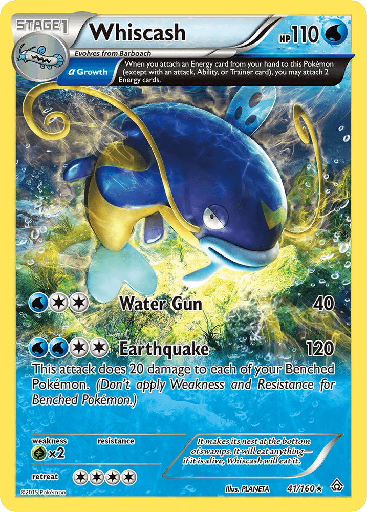 Whiscash (41/160) [XY: Primal Clash] (Online Only)