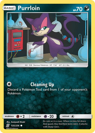 Purrloin (135/236) [Sun & Moon: Unified Minds] (Online Only)