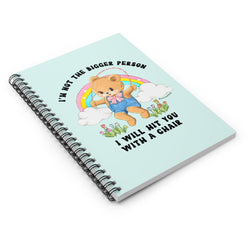I'm Not The Bigger Person I Will Hit You With A Chair Spiral Notebook - Ruled Line (ONLINE ORDER ONLY)