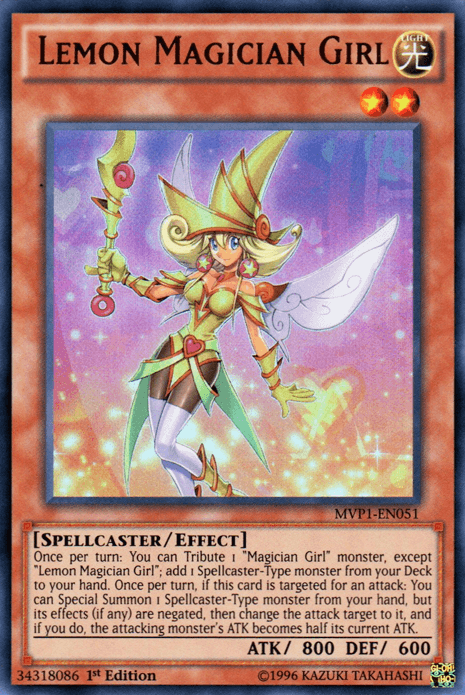 Lemon Magician Girl [MVP1-EN051] Ultra Rare (ONLINE ORDER ONLY)