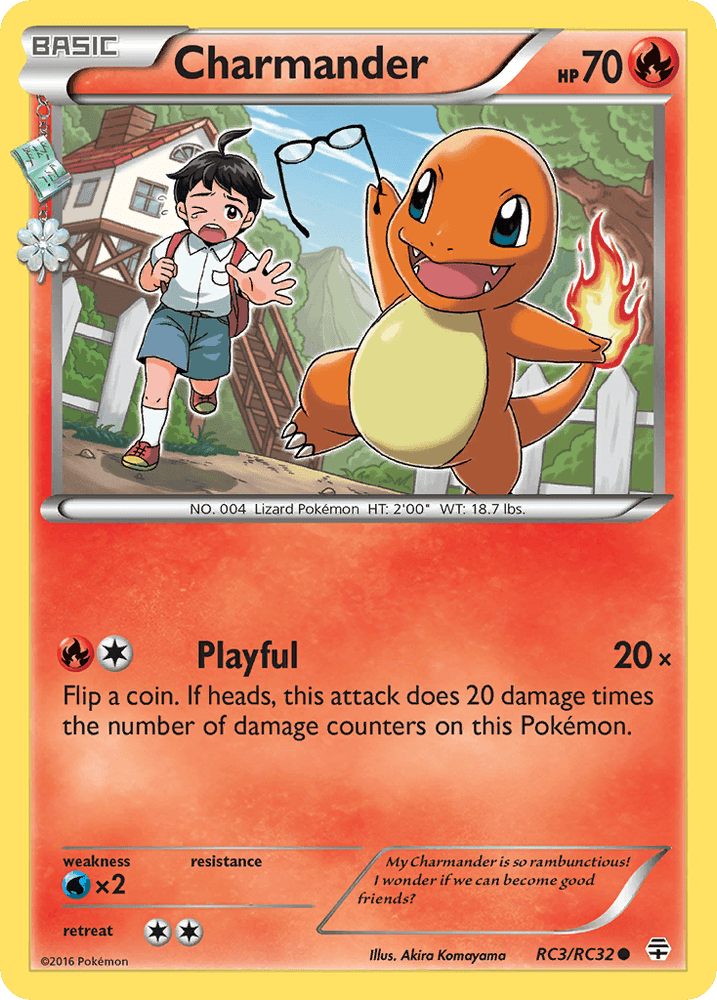 Charmander (RC3/RC32) [XY: Generations] (Online Only)