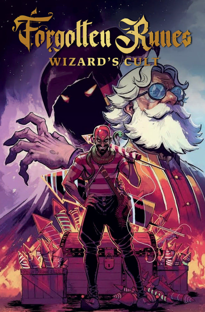 Forgotten Runes Wizards Cult #1 (Of 10) A Brown (10/02/2024) Titan (ONLINE ORDER ONLY)