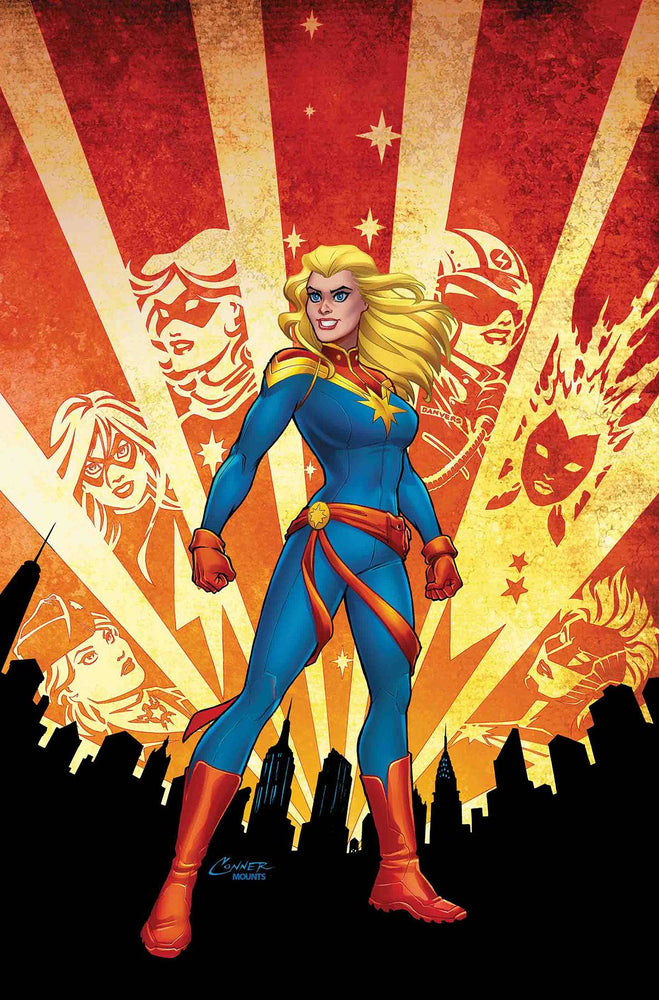 CAPTAIN MARVEL #1 A Amanda Conner Kelly Thompson 1st Ripley Ryan Star (01/09/2019) (ONLINE ORDER ONLY)