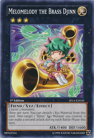 Melomelody the Brass Djinn [SP14-EN030] Common (ONLINE ORDER ONLY)