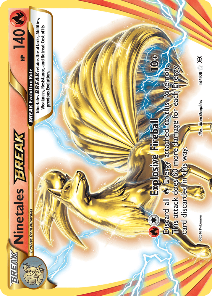 Ninetales BREAK (16/108) [XY: Evolutions] (Online Only)