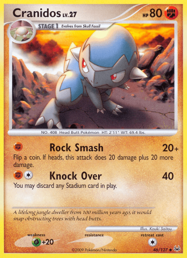 Cranidos (46/127) [Platinum: Base Set] (Online Only)
