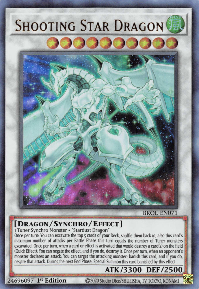 Shooting Star Dragon [BROL-EN071] Ultra Rare (ONLINE ORDER ONLY)