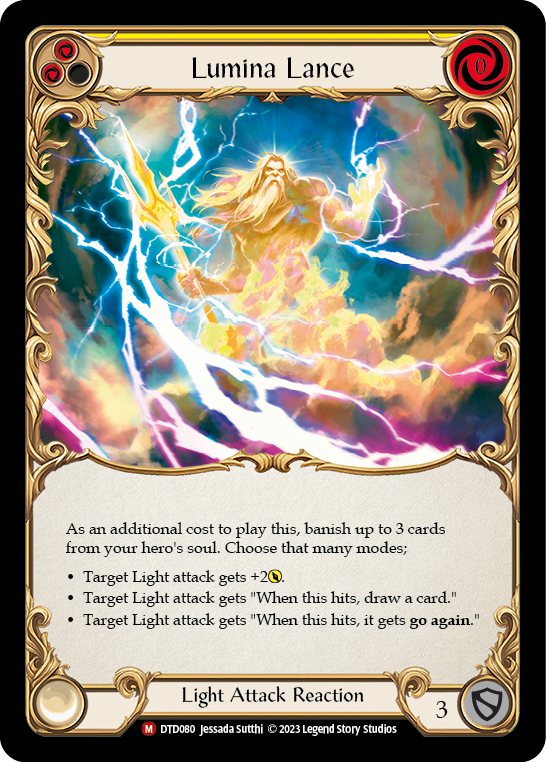 Lumina Lance [DTD080] (Dusk Till Dawn)  Rainbow Foil