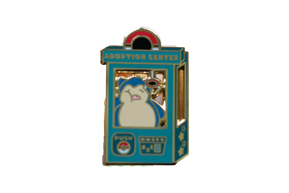 Pokemon:  Snorlax Adoption Center Enamel Pin (ONLINE ORDER ONLY)
