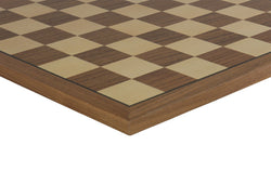 Chess Board - Walnut & Maple Veneer, Five Sizes from 12" to 20" (ONLINE ORDER ONLY)