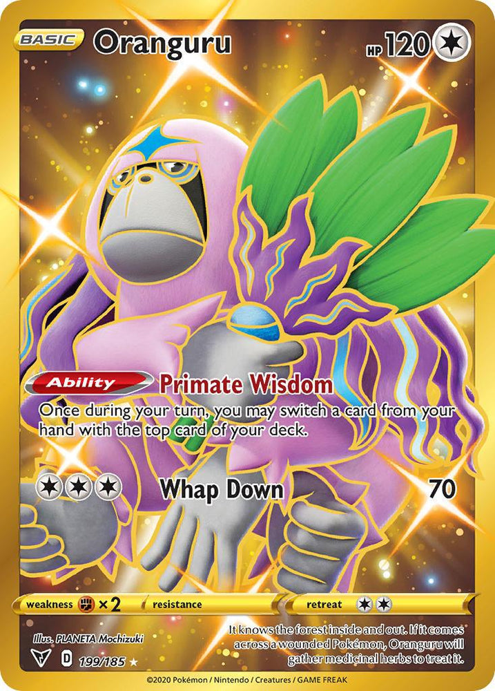 Oranguru (199/185) [Sword & Shield: Vivid Voltage] (Online Only)