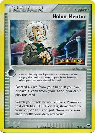 Holon Mentor (75/101) (Stamped) [EX: Dragon Frontiers] (Online Only)