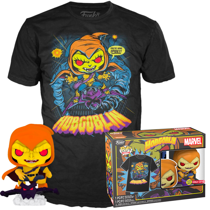 Hobgoblin (Glow in the Dark) w/T-Shirt (XL, Sealed) 959 - Target Exclusive (Online Order Only)