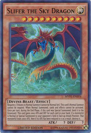 Slifer the Sky Dragon [MVP1-ENSV6] Ultra Rare (ONLINE ORDER ONLY)