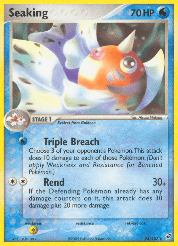 Seaking (24/107) [EX: Deoxys] (Online Only)