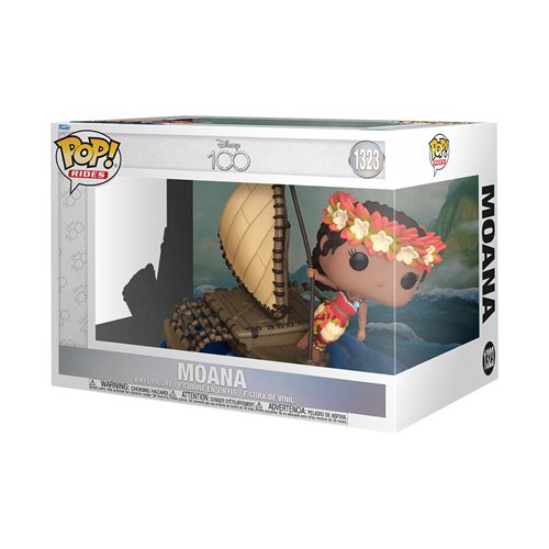 Disney 100 Moana Boat (Finale) Super Deluxe Funko Pop! Vinyl Ride #1323 (ONLINE ORDER ONLY)