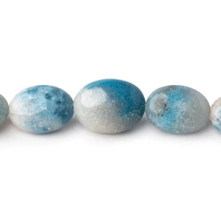 9.5x6.5-14x10mm Rare Paraiba Quartz Plain Oval Beads 8 inch 16 pieces AAA (ONLINE ORDER ONLY)