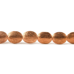 9.5x8mm Copper Brushed Oval 8 inch 22 pcs (ONLINE ORDER ONLY)