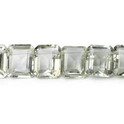 9.5x8mm Prasiolite Emerald Cut Rectangles 9 inch 30 Beads AA (ONLINE ORDER ONLY)