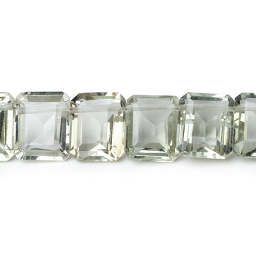 9.5x8mm Prasiolite Emerald Cut Rectangles 9 inch 30 Beads AA (ONLINE ORDER ONLY)