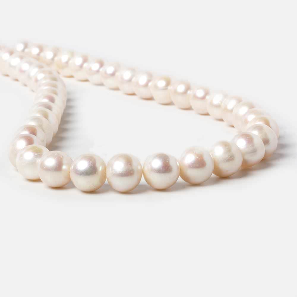 9.5x9-10x9.5mm Cream Off Round Freshwater Pearls 15.5 inch 42 pieces (ONLINE ORDER ONLY)