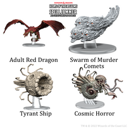 D&D: Icons of the Realms - Ship Scale - Threats from the Cosmos (ONLINE ORDER ONLY)