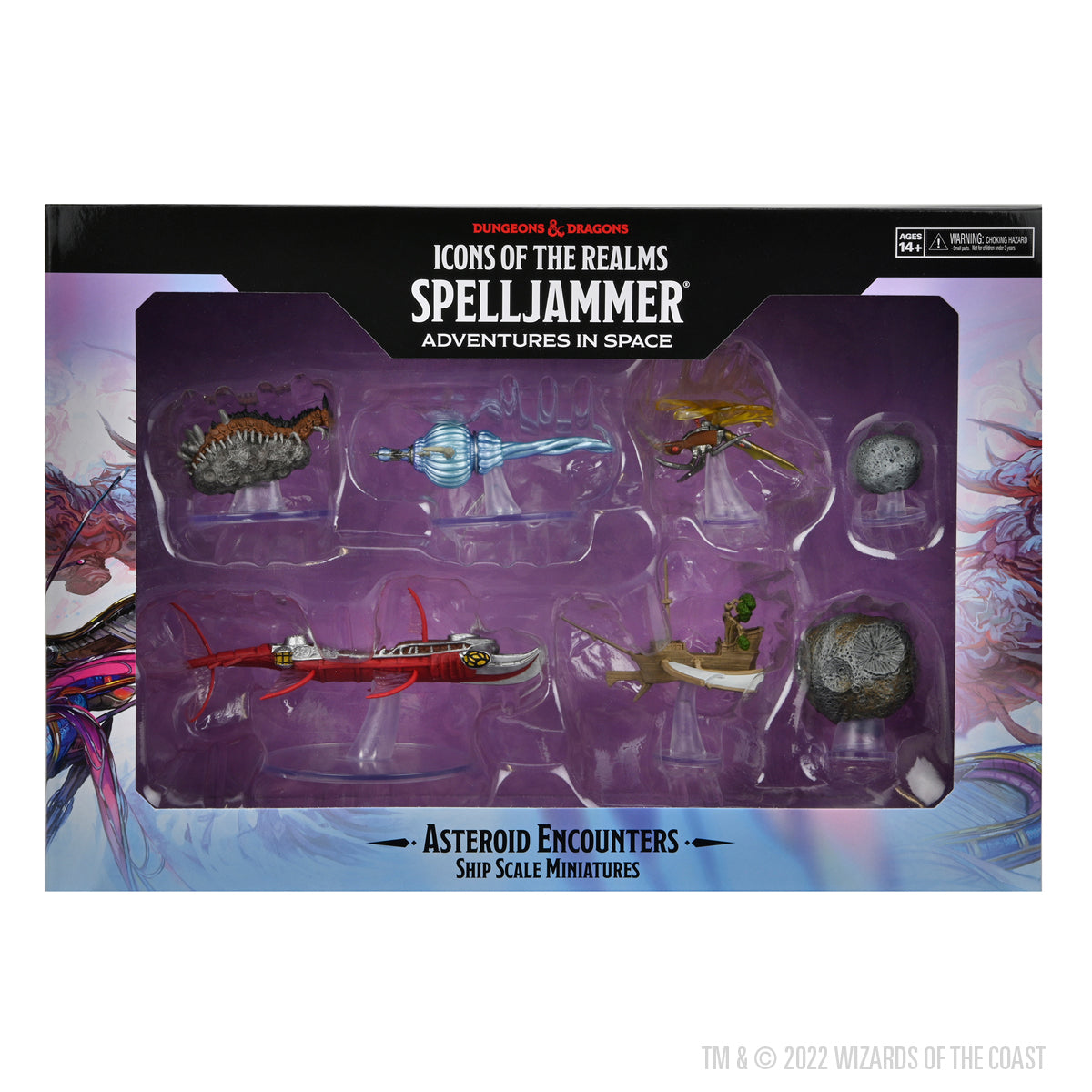 D&D: Icons of the Realms - Ship Scale - Asteroid Encounters (ONLINE ORDER ONLY)