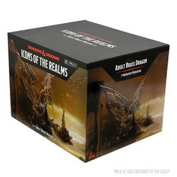D&D: Icons of the Realms - Adult Brass Dragon Premium Figure (ONLINE ORDER ONLY)