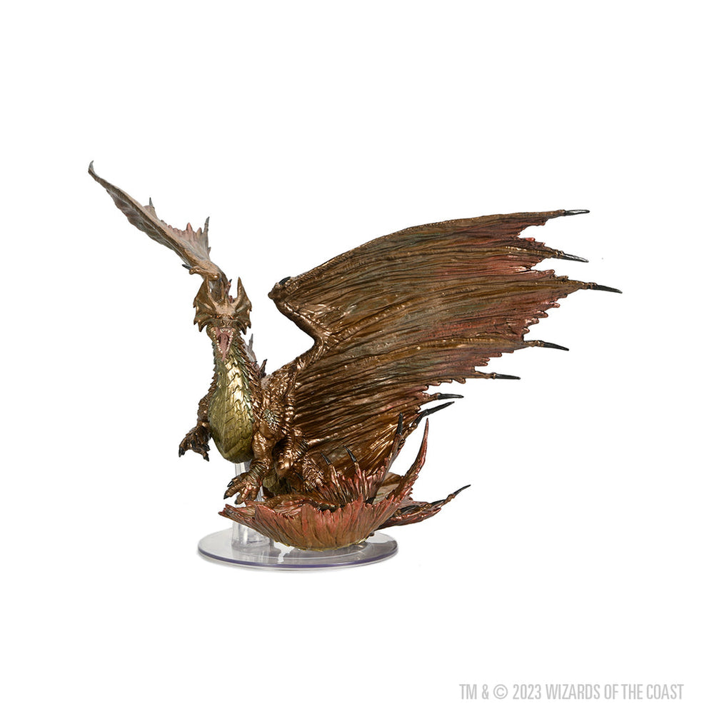 D&D: Icons of the Realms - Adult Brass Dragon Premium Figure (ONLINE ORDER ONLY)