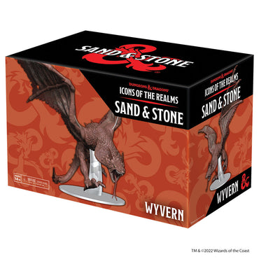 D&D: Icons of the Realms - Set 26 Sand & Stone Wyvern (ONLINE ORDER ONLY)