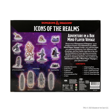 D&D: Icons of the Realms - Adventure In A Box - Mind Flayer Voyage (ONLINE ORDER ONLY)