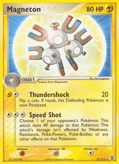 Magneton (27/112) [EX: FireRed & LeafGreen] (Online Only)