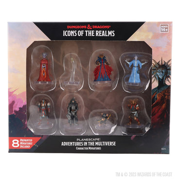 D&D Icons of the Realms: Planescape: Adventures in the Multiverse - Character Miniatures Boxed Set (ONLINE ORDER ONLY)