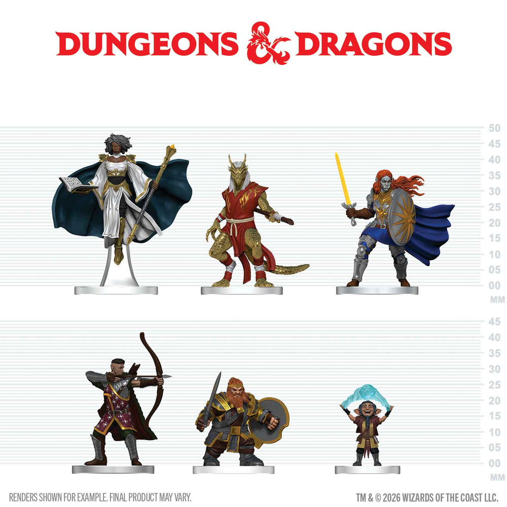 D&D: Icons of the Realms - Player's Handbook -  Swords & Staves Starter Set (ONLINE ORDER ONLY)