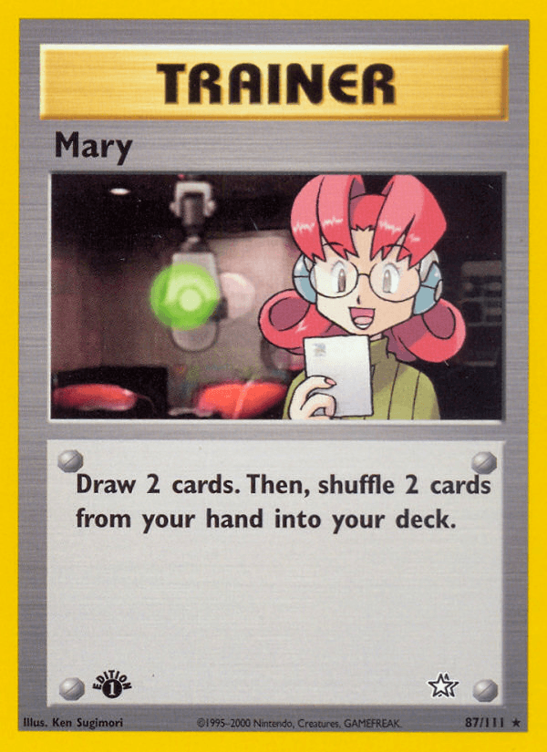 Mary (87/111) [Neo Genesis 1st Edition] (Online Only)