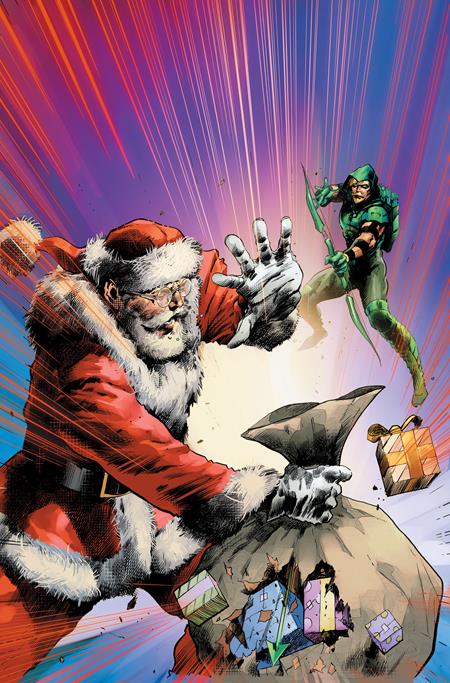 Green Arrow #7 (Of 12) C Trevor Hairsine Santa Card Stock Variant (12/26/2023) Dc (ONLINE ORDER ONLY)