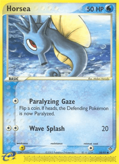Horsea (58/97) [EX: Dragon] (Online Only)