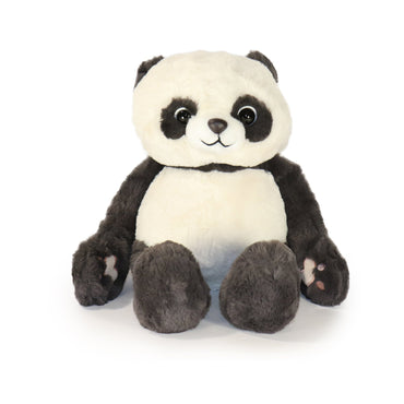 10-Inch Black and White Peaky Panda with Paw over Eyes (ONLINE ORDER ONLY)