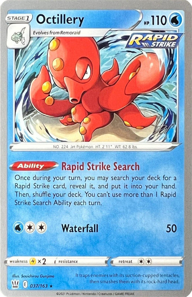 Octillery (037/163) (Cheryl Again - Sebastian Lashmet) [World Championships 2022] (Online Only)