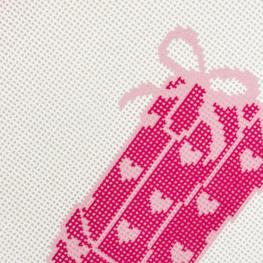 Cotswold Co Designs - Hand-Painted Heart Coquette Cowgirl Boot Needlepoint Canvas (ONLINE ORDER ONLY)