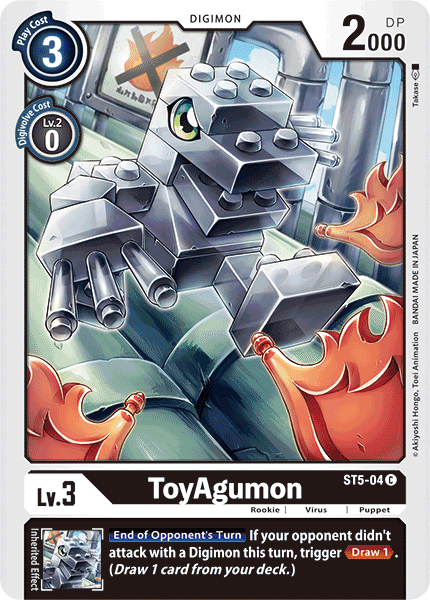 ToyAgumon [ST5-04] [Starter Deck: Machine Black] (ONLINE ORDER ONLY)