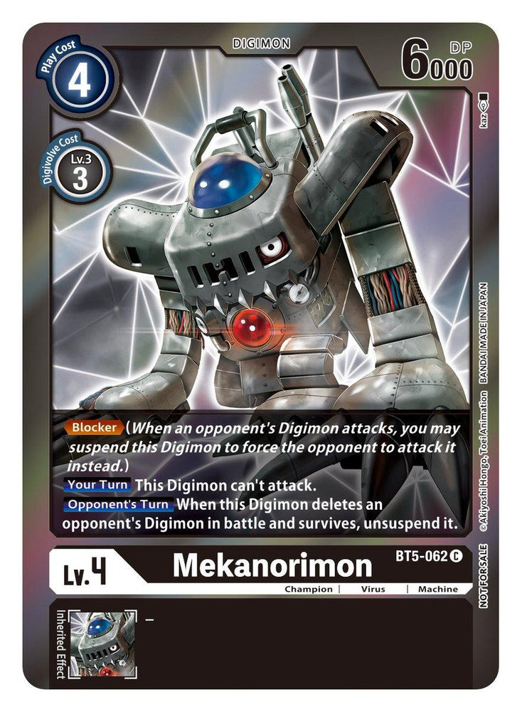 Mekanorimon [BT5-062] (Event Pack 2) [Battle of Omni] (ONLINE ORDER ONLY)